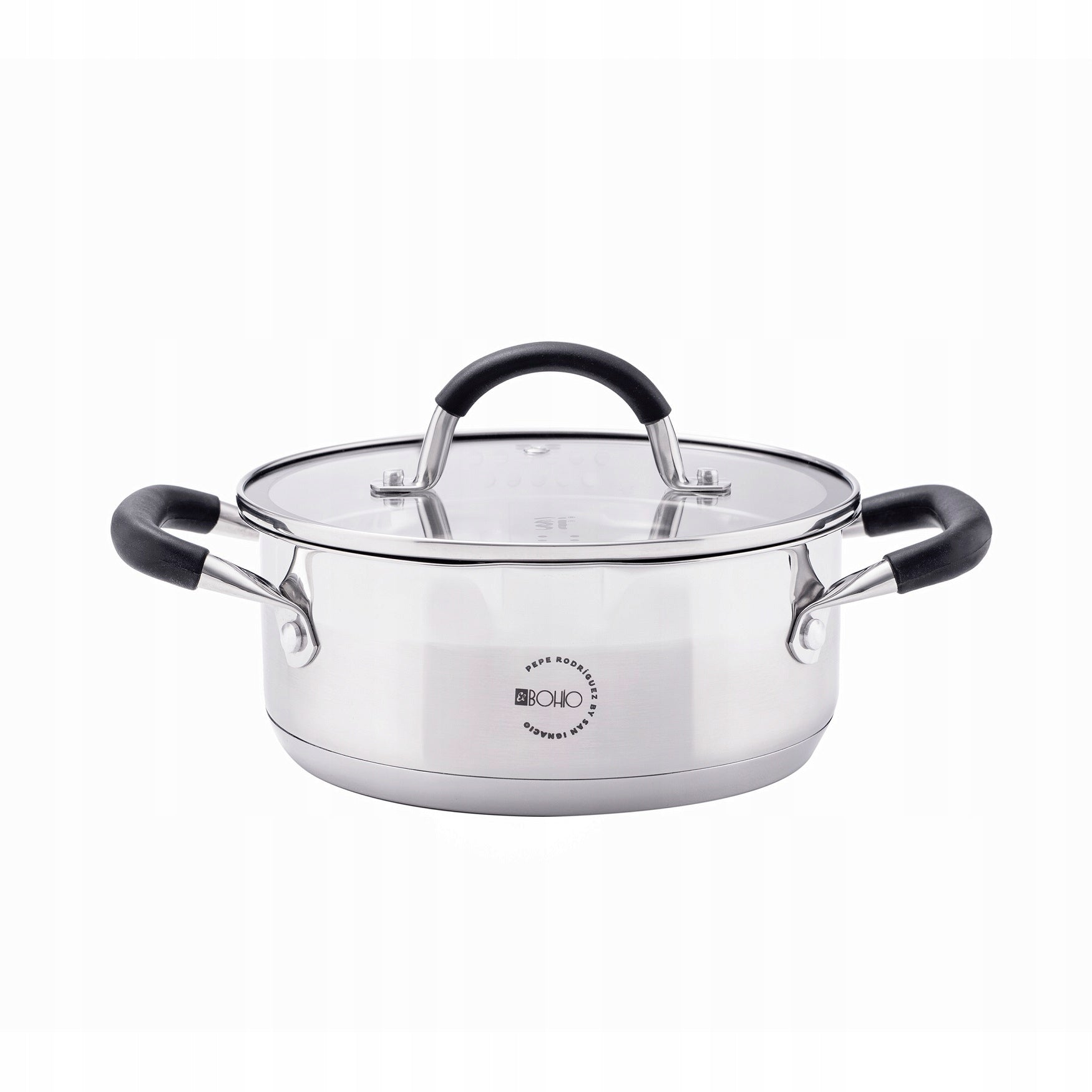 Pot 28cm with strong handle 6L Bergner induction , gas