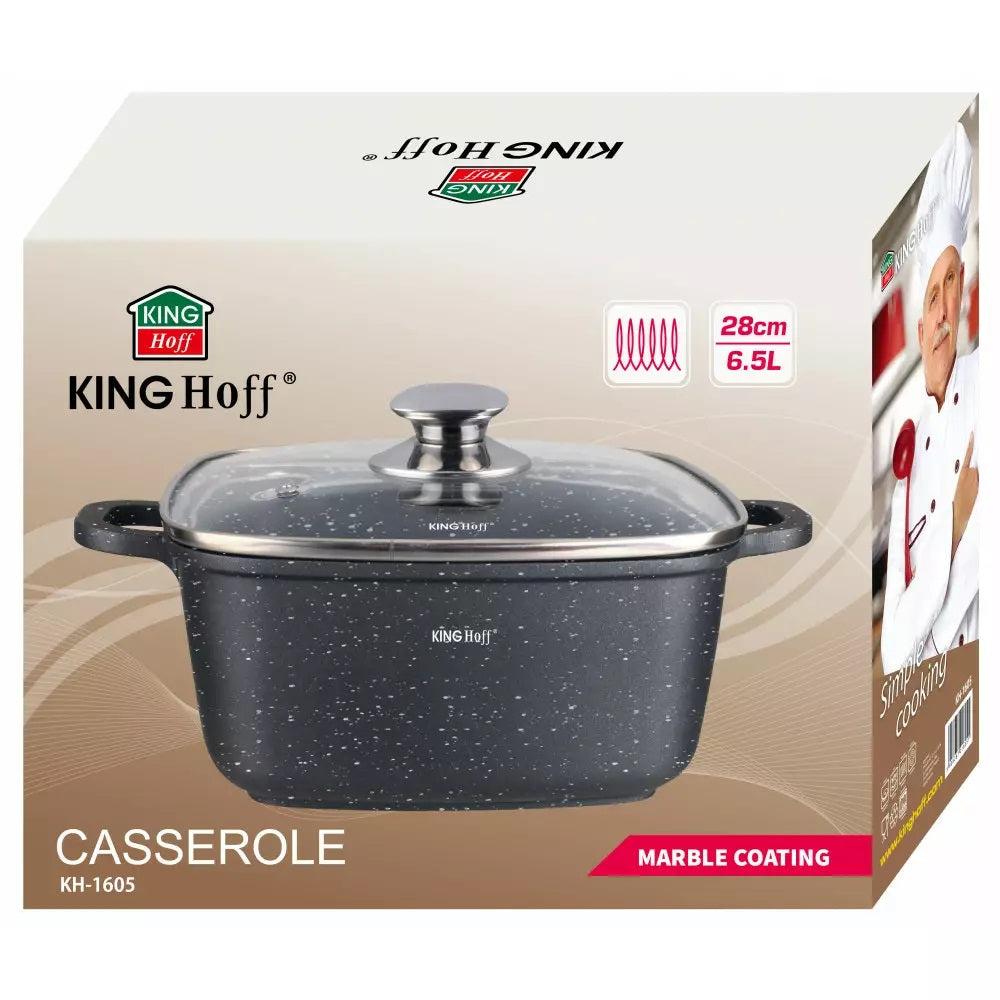 Pot 6,5 L GEESE 28 x 28cm Frying Pan Induction Gas EAN (GTIN) 5908287216051