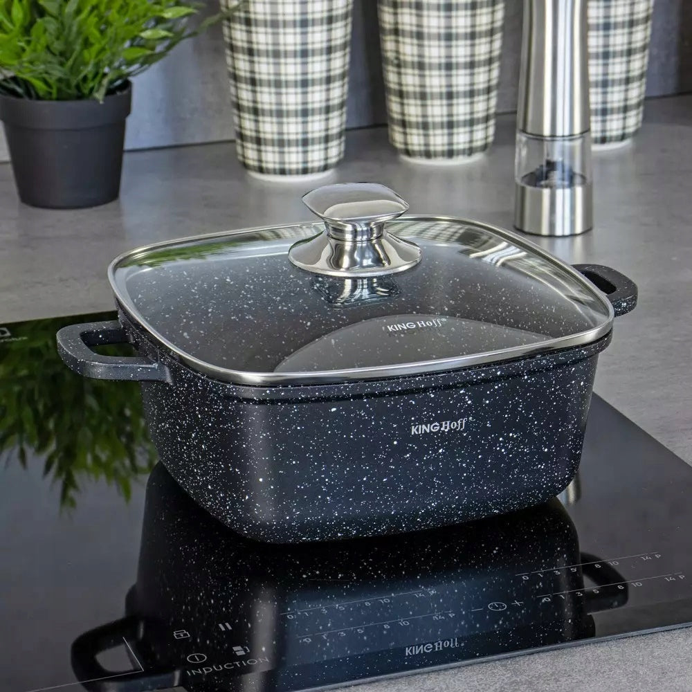 Pot 6,5 L GEESE 28 x 28cm Frying Pan Induction Gas Manufacturer code KH-1605