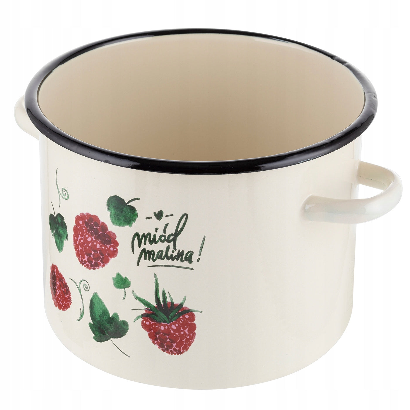 Pot Enamel Poland Pleszew Set of porches 6971 Capacity 1 l