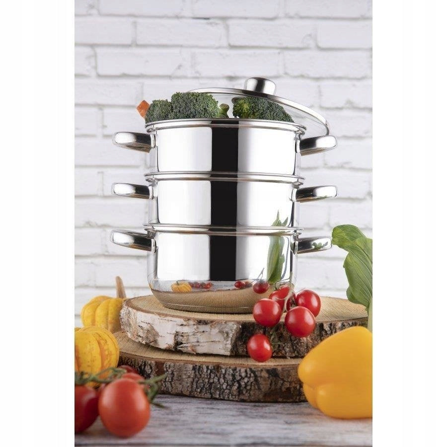 Pot Florina Divapore for Steaming 4el. 18cm 2.5L Induction Packaging status original
