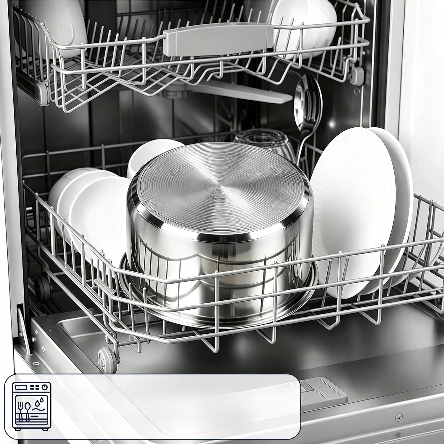 Pot inner cartridge multicooker spare part Instant Pot steel 304 Manufacturer code Garnek wewnętrzny wkład multicookera część