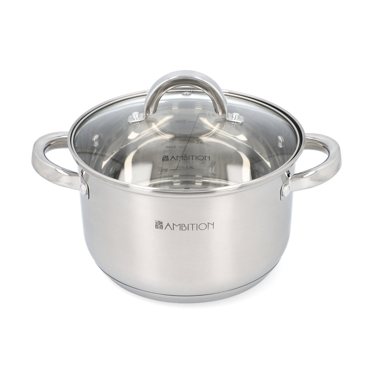 Pot with lid 16 cm 1,9l Ambition Berry 60798