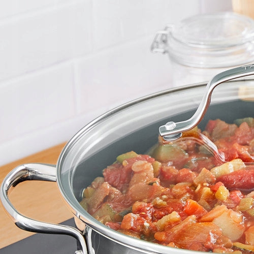 Pot with lid TEFAL Infinite 20 cm 3.1 L INDUCTION stainless steel EAN (GTIN) 3168430358614