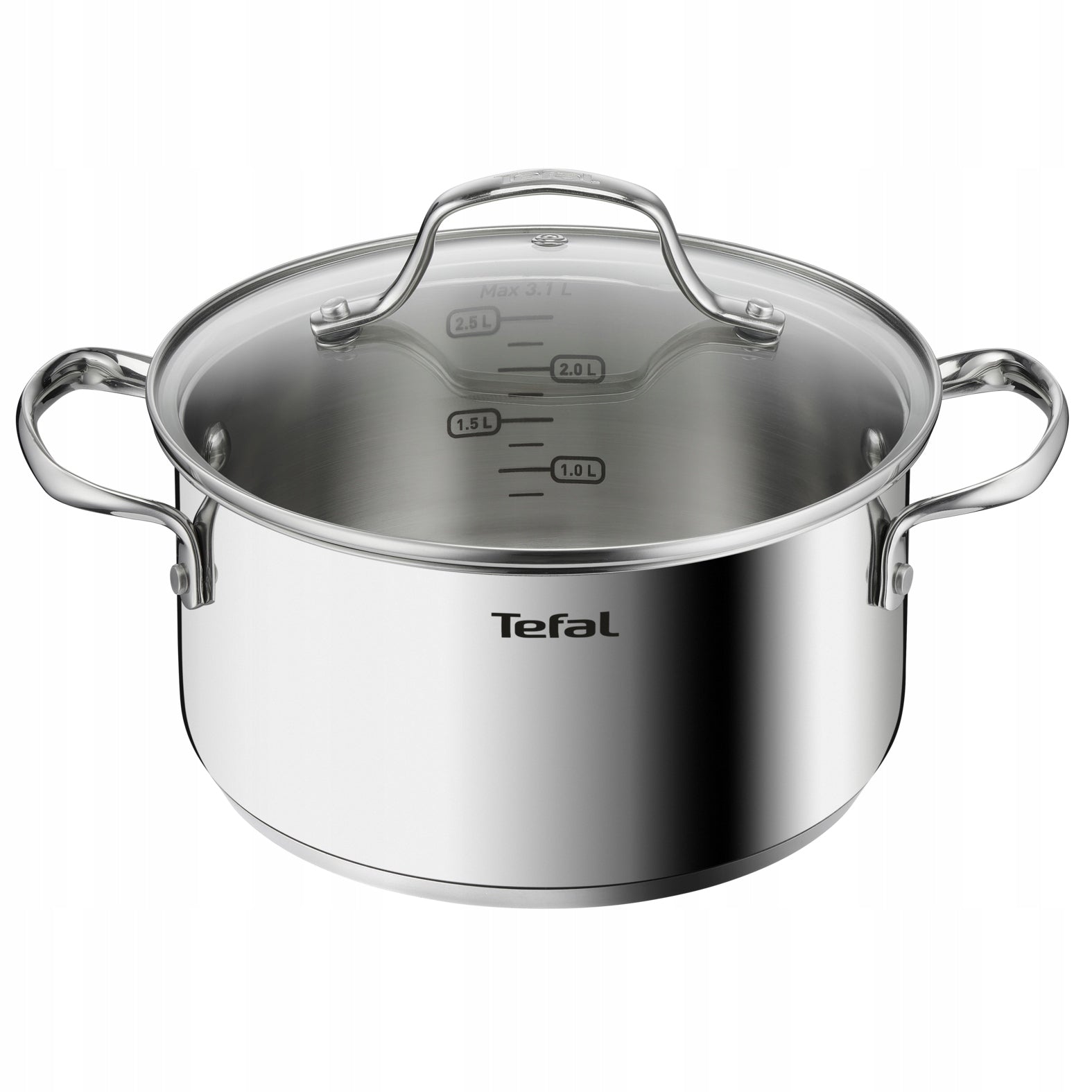 Pot with lid TEFAL Infinite 20 cm 3.1 L INDUCTION stainless steel
