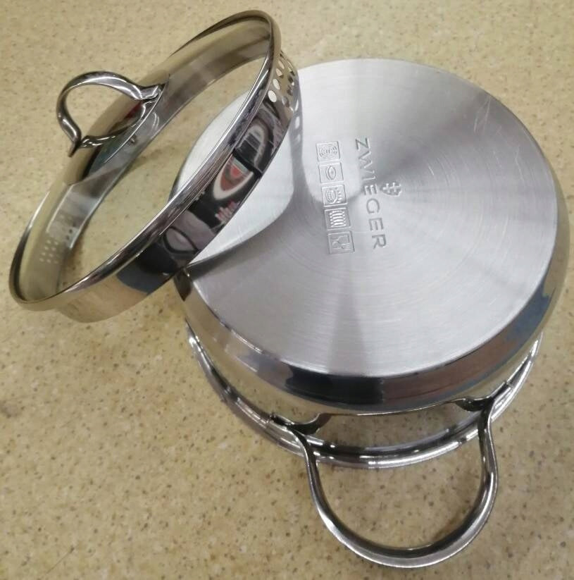 Pot with lid ZWIEGER VERON 20cm 3,1L Packaging status original