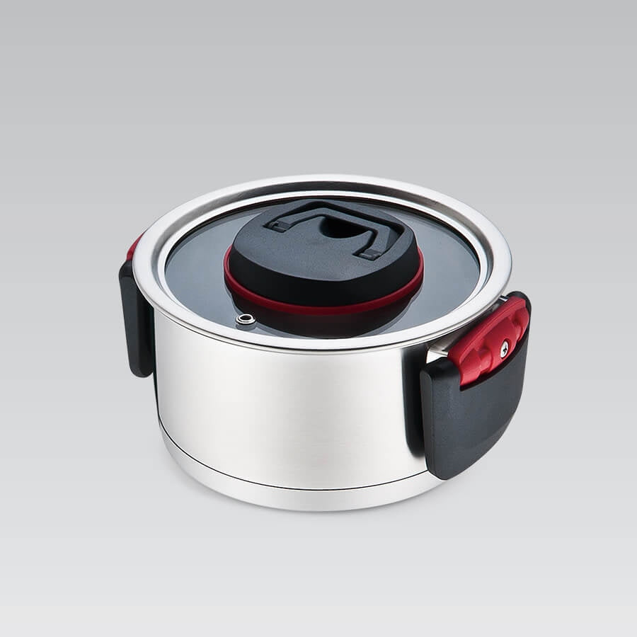 Pot with lid and folding handle induction 22cm 4,2l | Maestro MR-3530-22 Brand Maestro