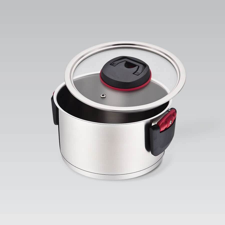 Pot with lid and folding handle induction 22cm 4,2l | Maestro MR-3530-22 Manufacturer code MR-3530-22