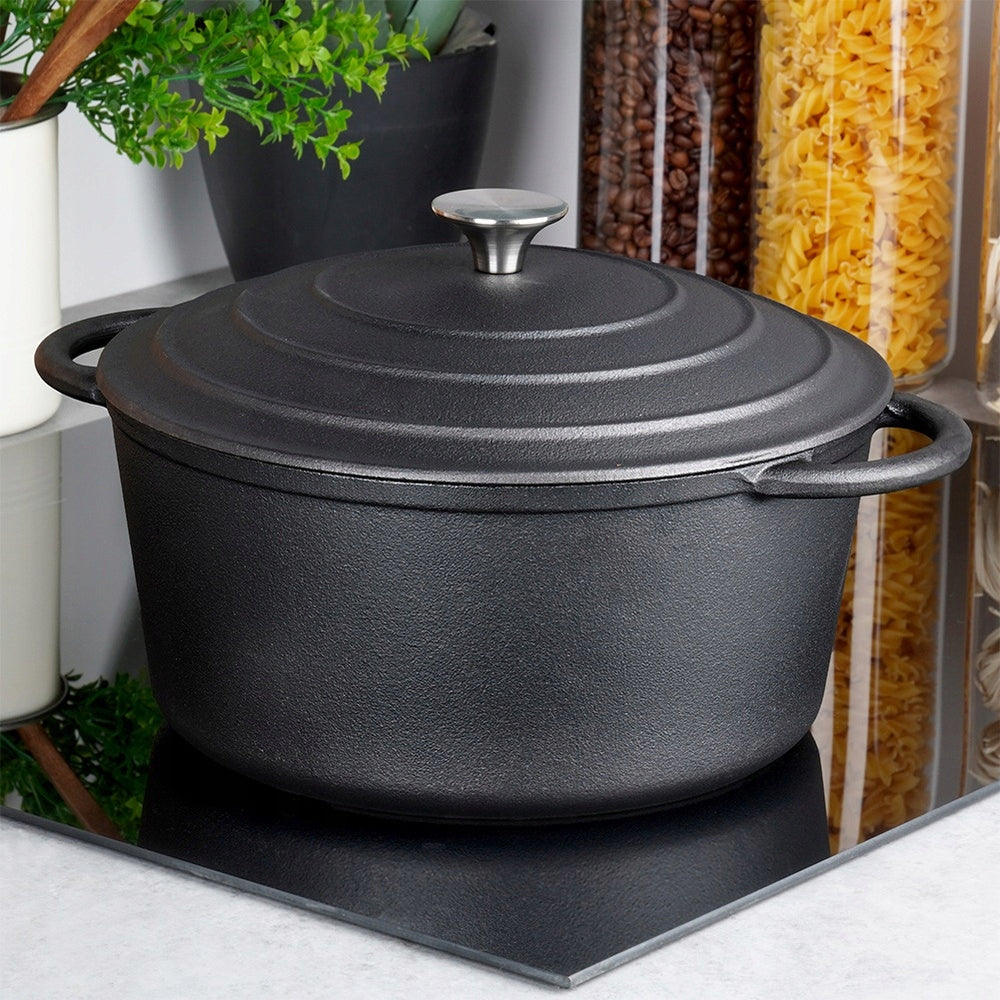Pot with lid cast iron CAST LINE 26 cm, 5 l Manufacturer code 5904316487850