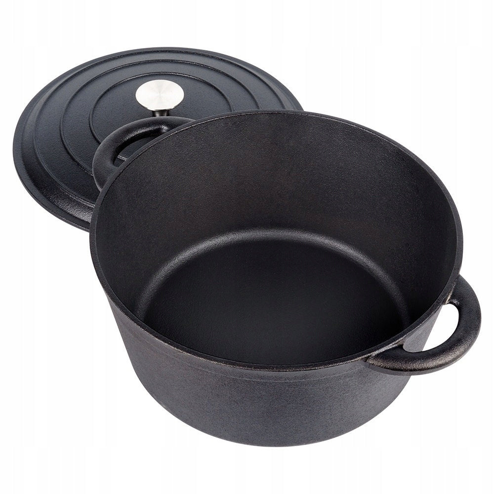 Pot with lid cast iron CAST LINE 28 cm, 5,9 l, Vilde, 199097.59006701022 Capacity 5.9 l