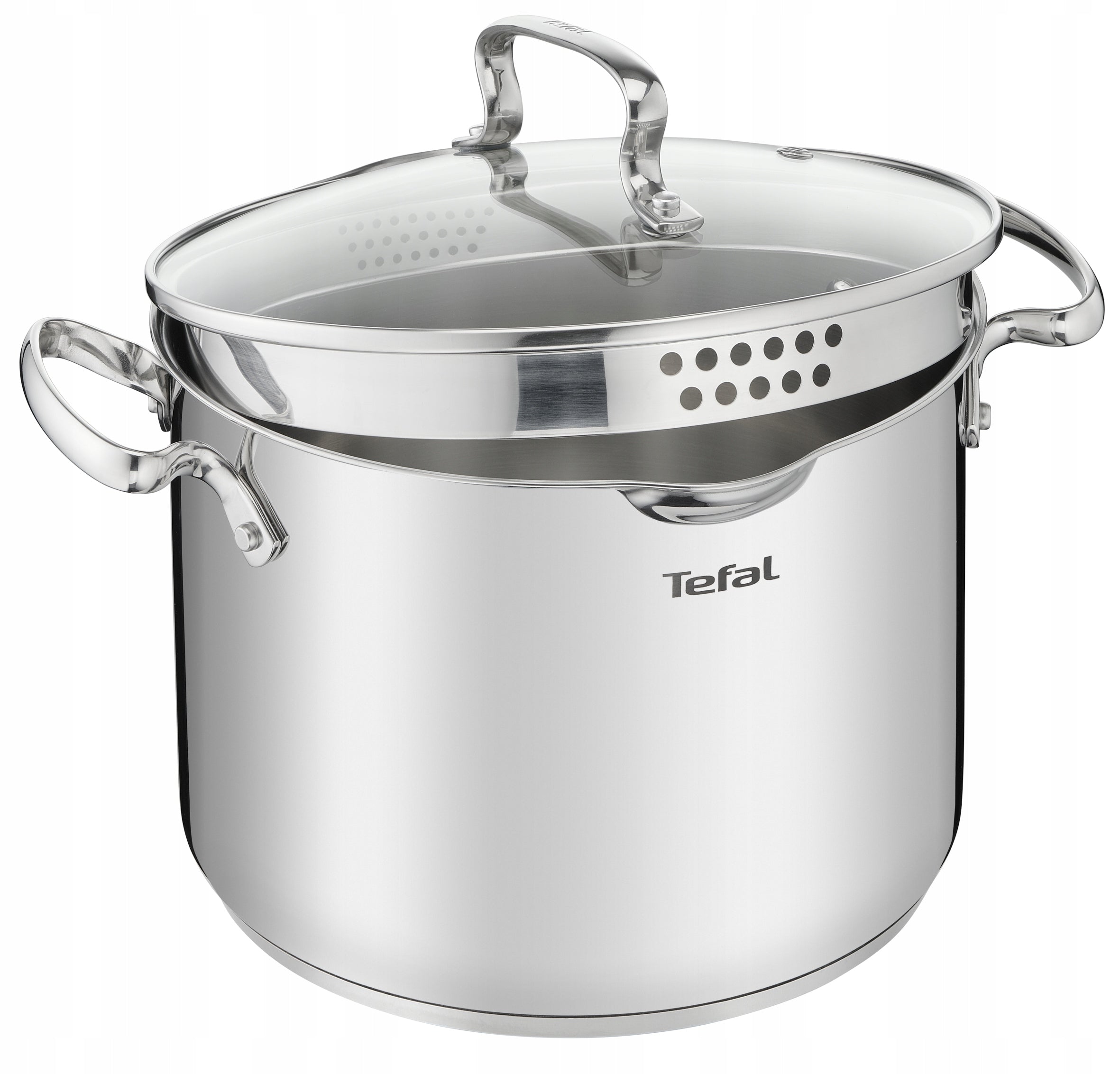 Pot with lid high TEFAL Duetto 22cm induction