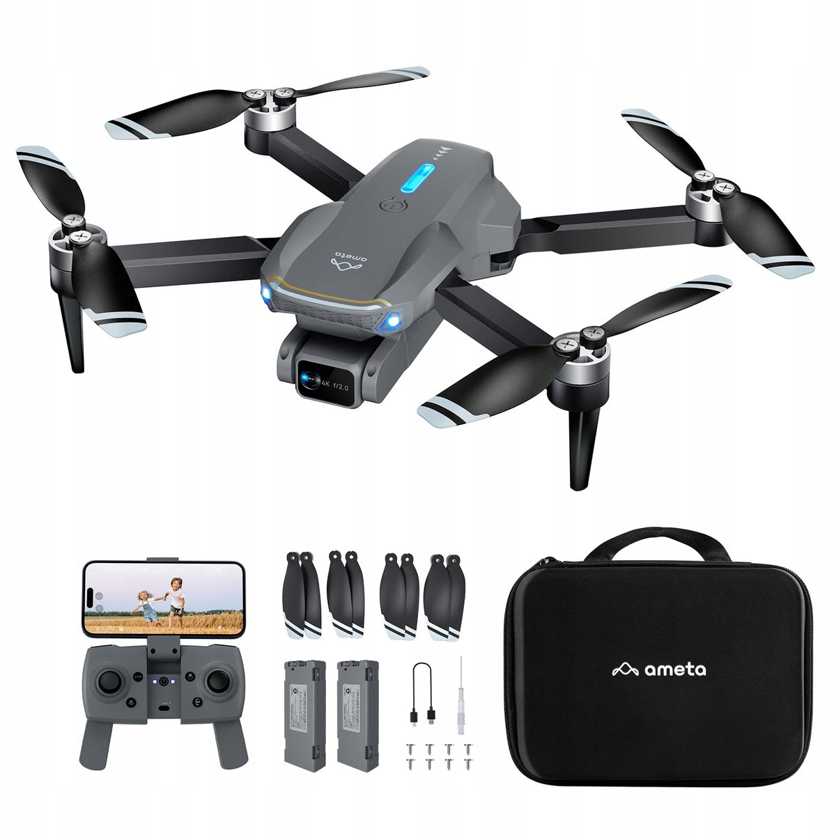 Potensic ATOM Drone GPS 4K Gimbal 96 Min FPV 6 km C0