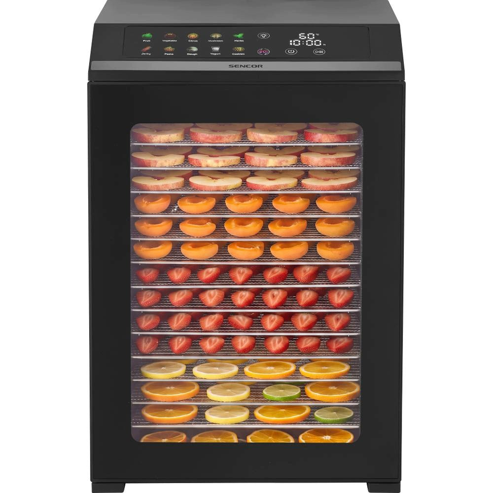 Potravinářská sušička Sencor SFD 8300BK 900 W Dominant color black