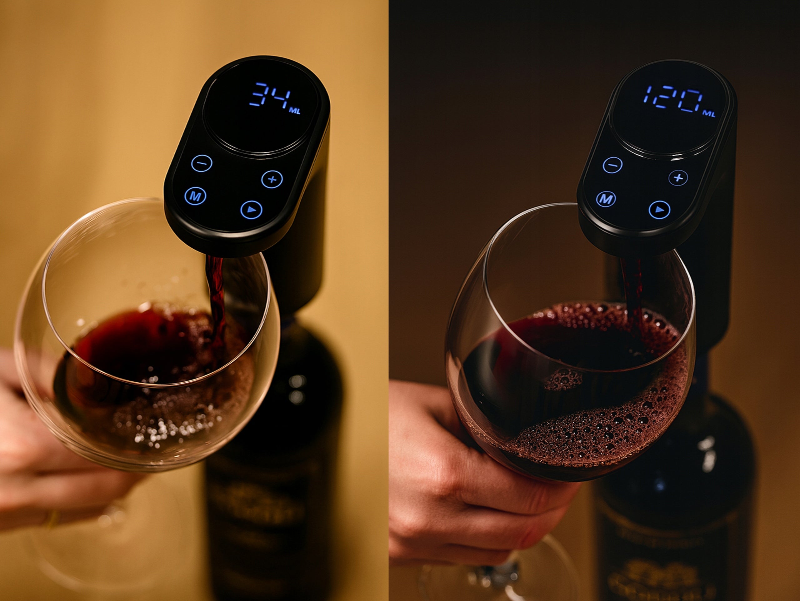 Pourer Dispenser for Wine Alcohol Vodka Whiskey Aerator Packaging status original