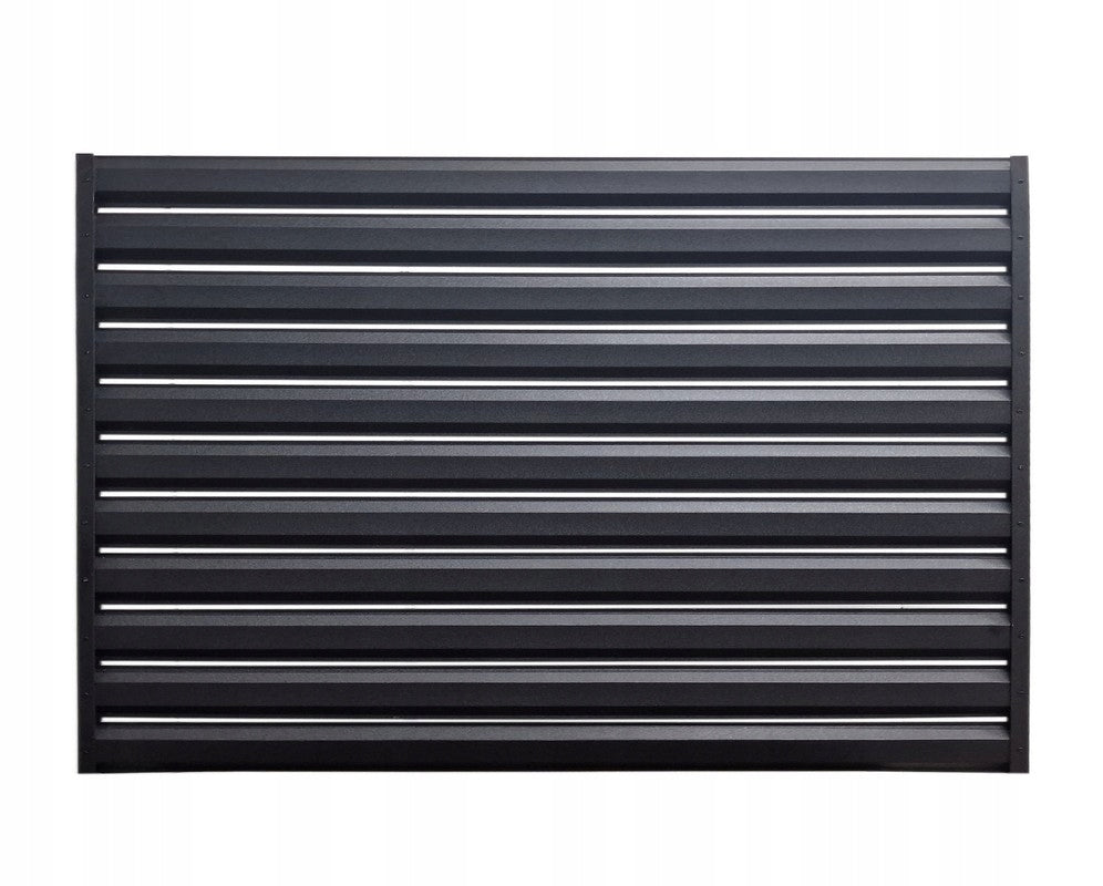 Powder galvanized fence span 200 x 100 cm. ANTHRACITE