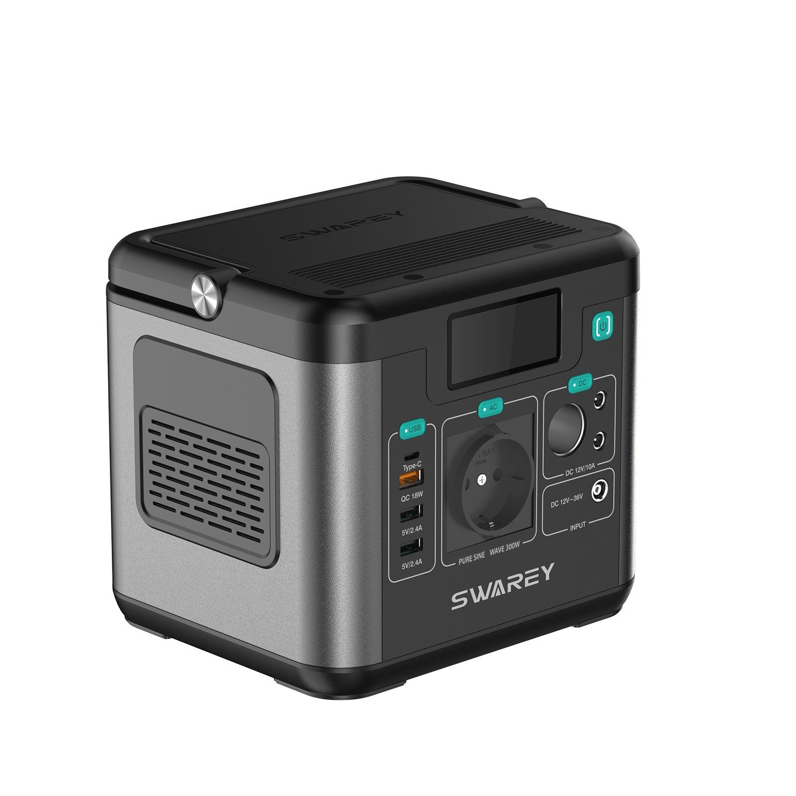 Power Bank 300W 60000mAh AC Output, PD 65 W USB-C Solar Generator Manufacturer code S160