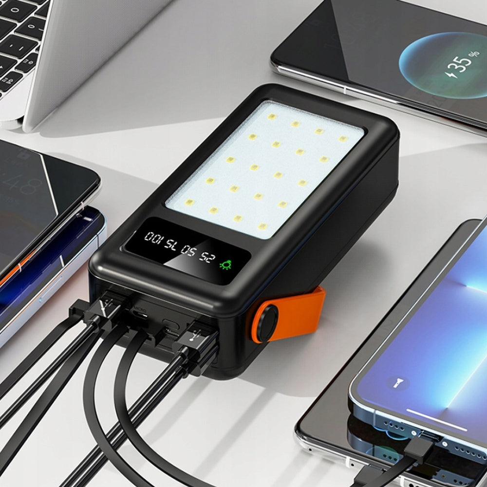 Power Bank 50000mAh PD66W Fast Charging Laptop LED Flashlight Simultaneous Battery capacity 50000 mAh