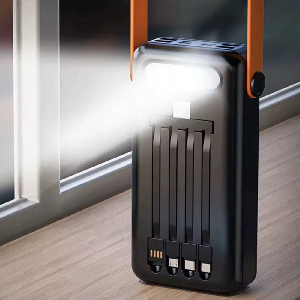 Power Bank 50000mAh PD66W Fast Charging Laptop LED Flashlight Simultaneous Packaging status original