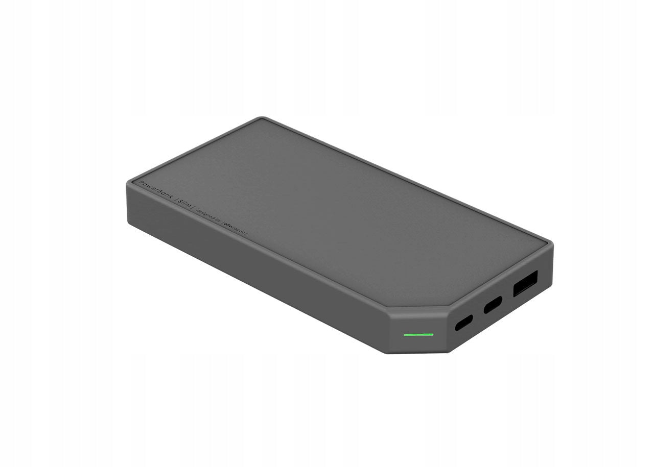 Power Bank 5V 2.4A Allocacoc Slim 10000mAh Gray Battery capacity 10000 mAh