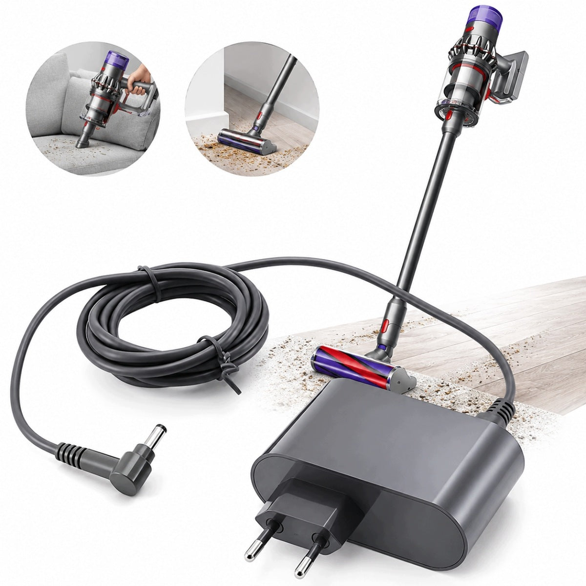 Power Supply Charger for Cordless Vacuum Cleaner
