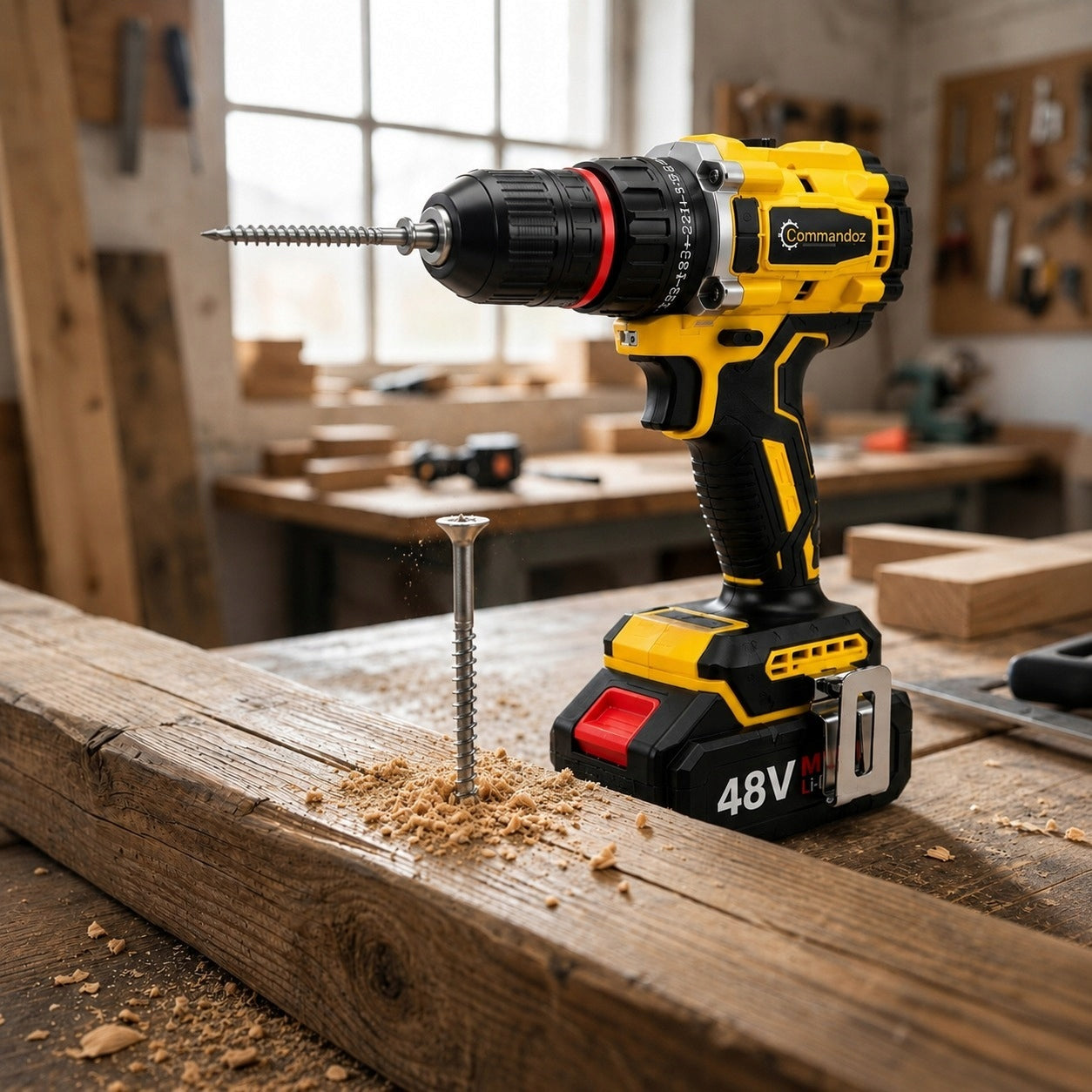 Power Tool Kit Drill/Driver Angle Grinder 48V Packaging status original