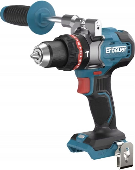 Power Tool Kit Erbauer HAMMER DRILL SCREWDRIVER EXT 18V Brand Erbauer