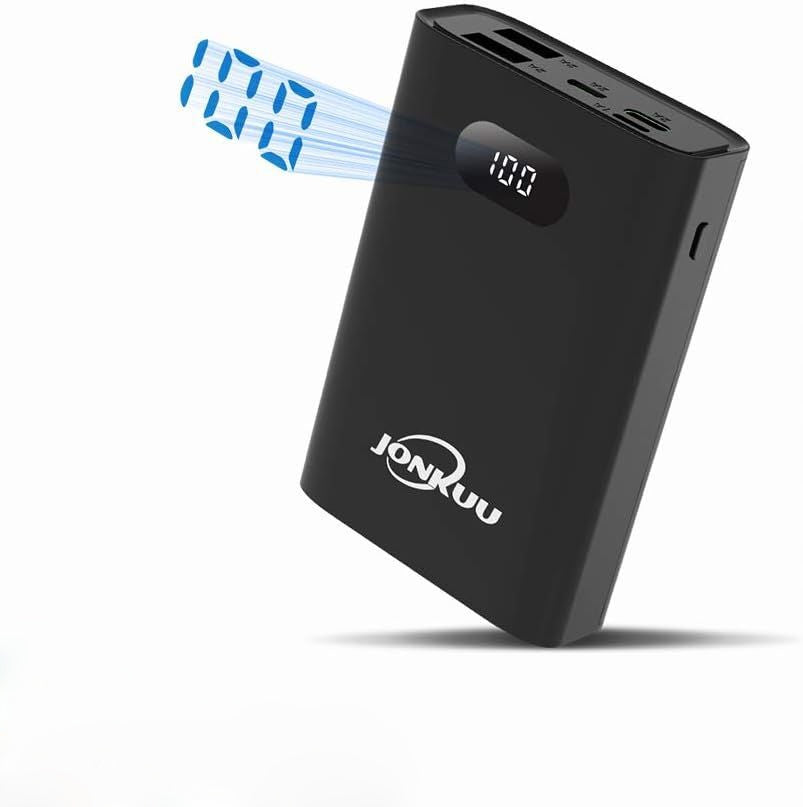Power bank 13400 mAh 2XUSB+USB-C/MICRO/LIGHTNING Black