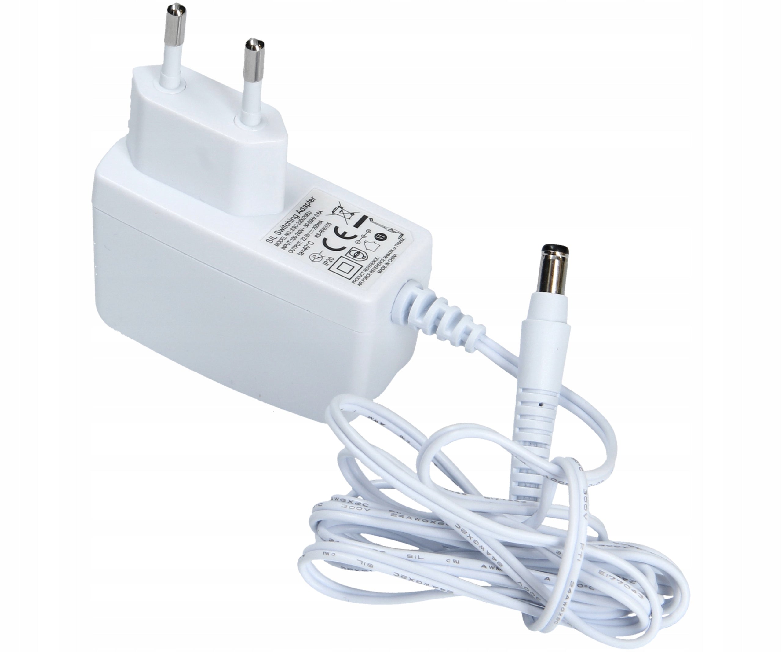 Power cable for ROWENTA Air Force vacuum cleaner Batteries included no