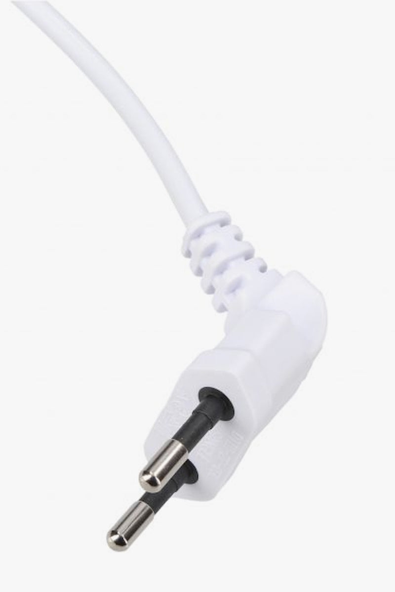 Power cable white C7 cable for TV, soundbar radio - 5 meters Manufacturer COM