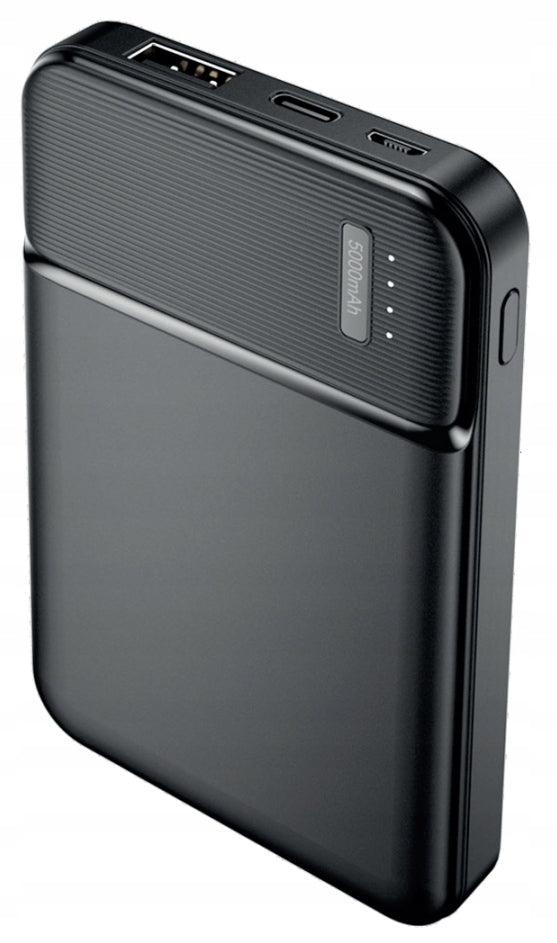 PowerBank 5000mAh USB-C USB Micro Power Bank Charger Charging Phone Manufacturer code MXPB-01