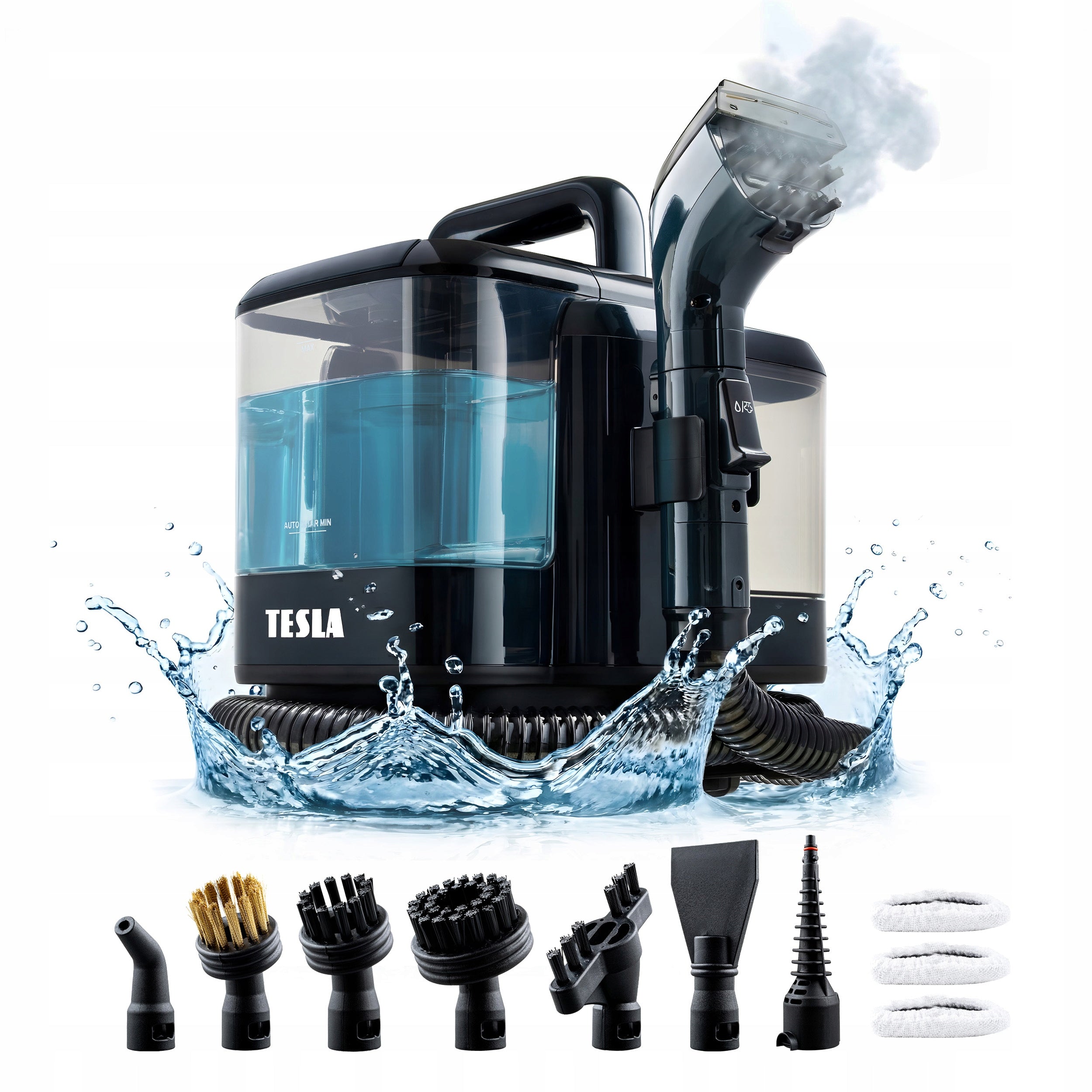 PowerWash & Steam Station TQS600-Multifunction Vacuum Cleaner with Steam Function