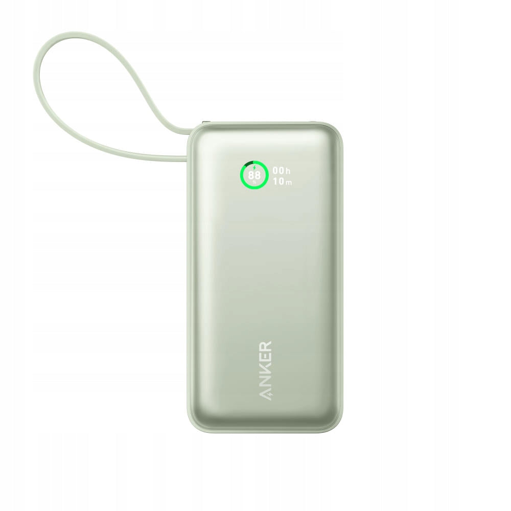 Powerbank Anker 545 Nano (A1259G61) 10000mAh 30W USB-A / USB-C Green Packaging status original