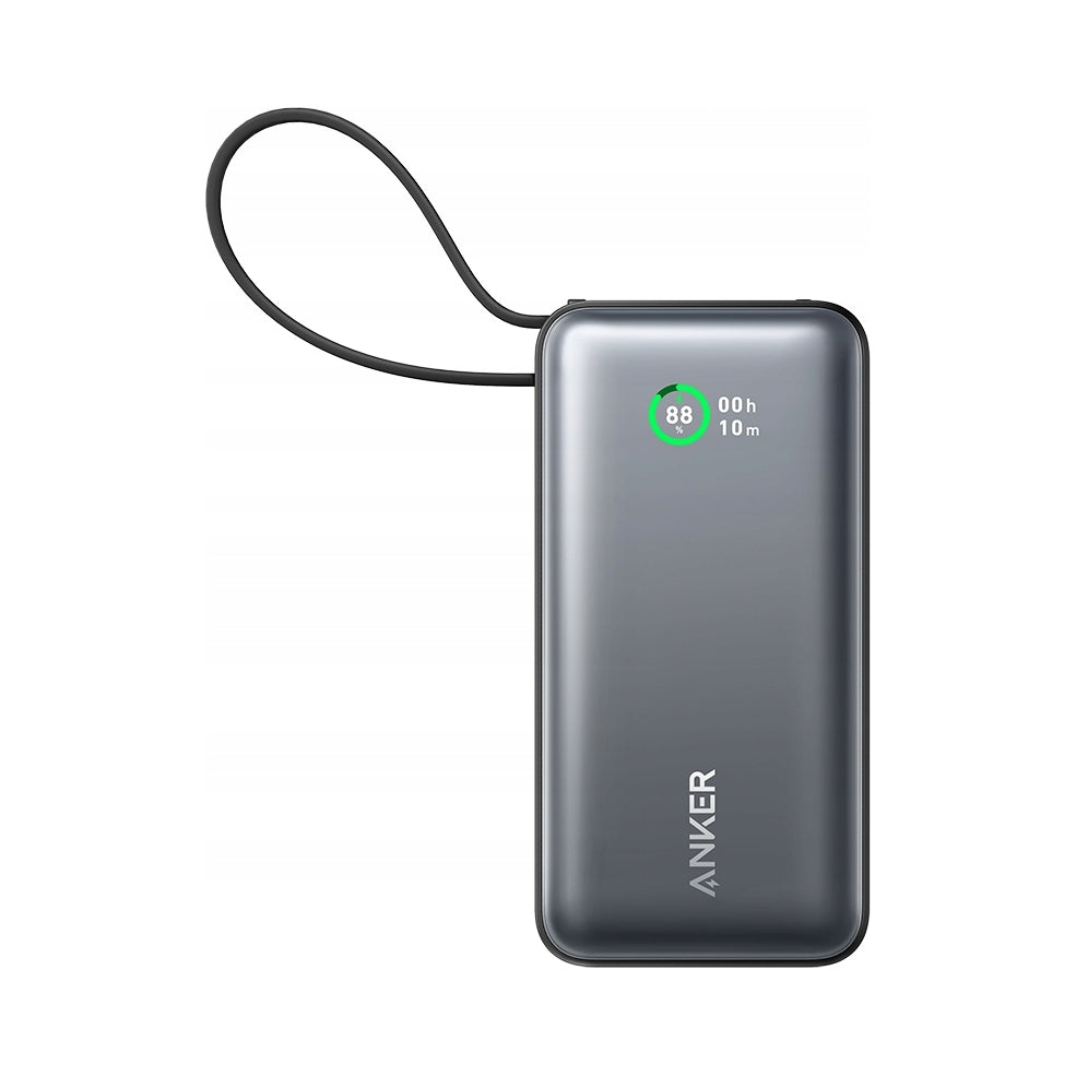 Powerbank Anker Nano A1259G11 10000 mAh 30W grey built-in USB-C cable