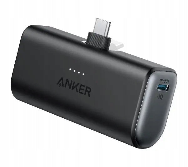 Powerbank Anker Plug-in Nano (A1653H11) 5000mAh 22,5W USB-C Black