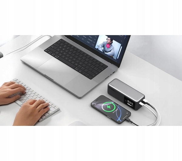 Powerbank Aukey Spark Mega PB-Y63 27600mAh PD 140W USB-A / 2x USB-C Grey Battery capacity 27600 mAh