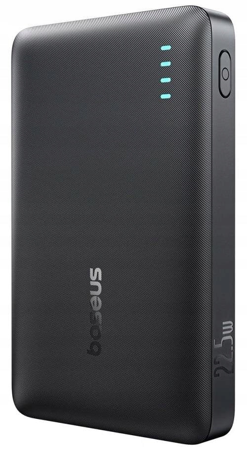 Powerbank BASEUS EnerFill FP21 10000 mAh 22.5W Black Battery capacity 10000 mAh