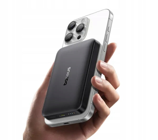Powerbank Baseus EnerFill FM12 Qi2 MagSafe 10000mAh 22.5W USB-C Black Brand Baseus