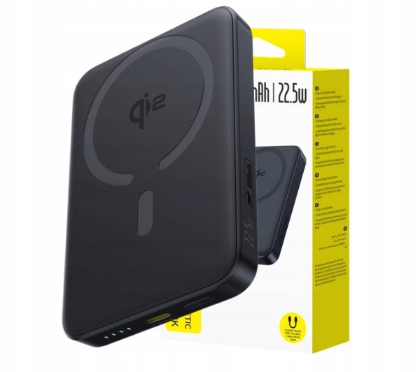Powerbank Baseus EnerFill FM12 Qi2 MagSafe 10000mAh 22.5W USB-C Black Manufacturer code E0028500
