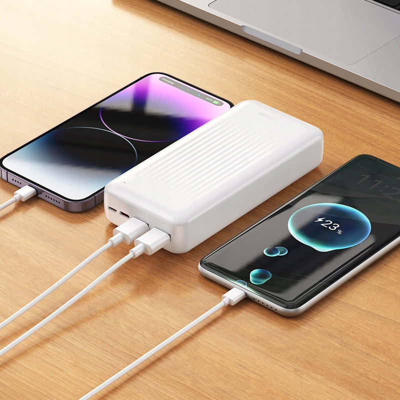 Powerbank Borofone 20000 mAh USB-C / Micro-USB white Brand Borofone