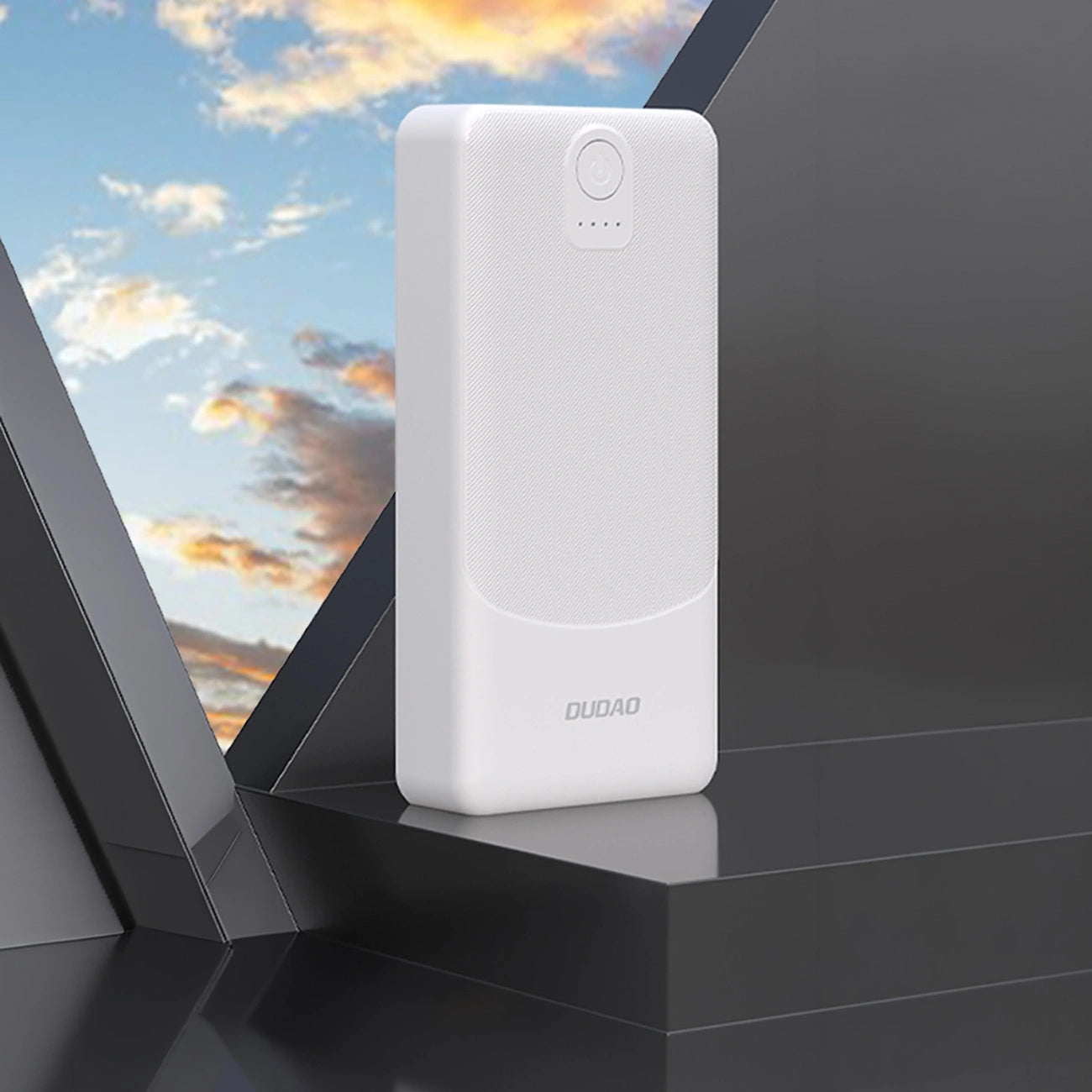 Powerbank Dudao K10Pro 2,4A 20000mAh 2 x USB-A - white Brand Dudao