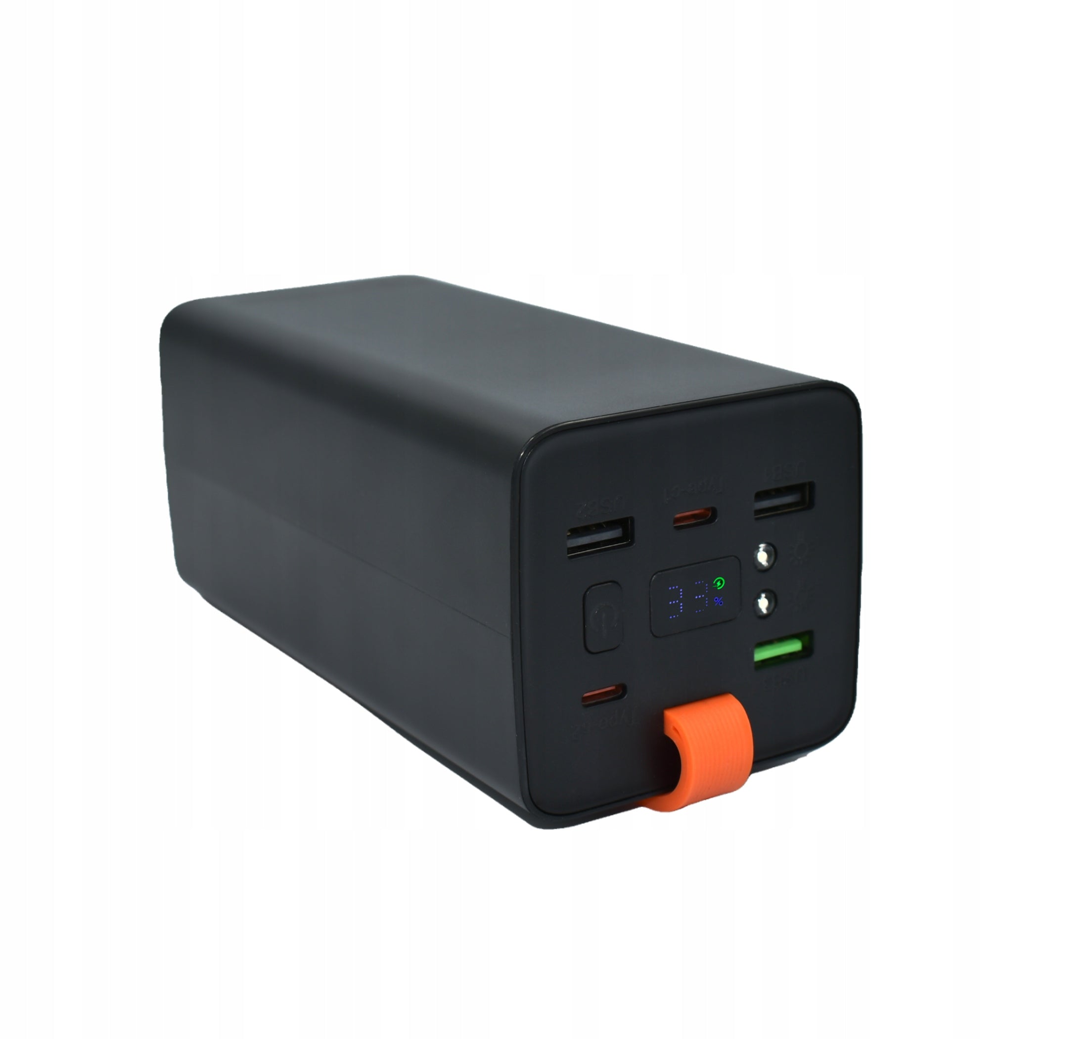 Powerbank FAST CHARGING 50000mAh 4x USB/USB-C 100W for PHONE LAPTOP Manufacturer code SZYBKI POWERBANK DO TELEFONU LAPTOPA 100W