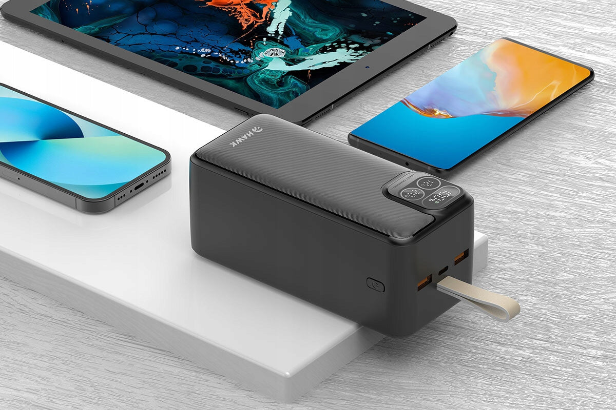 Powerbank HAWK HW-PB50000 50000 mAh 22.5W Black Brand no brand