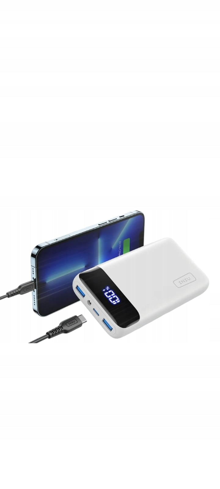 Powerbank INIU 20000mAh 22.5W Fast Charging USB-C PD3.0 QC4.0 Manufacturer code BO7Px