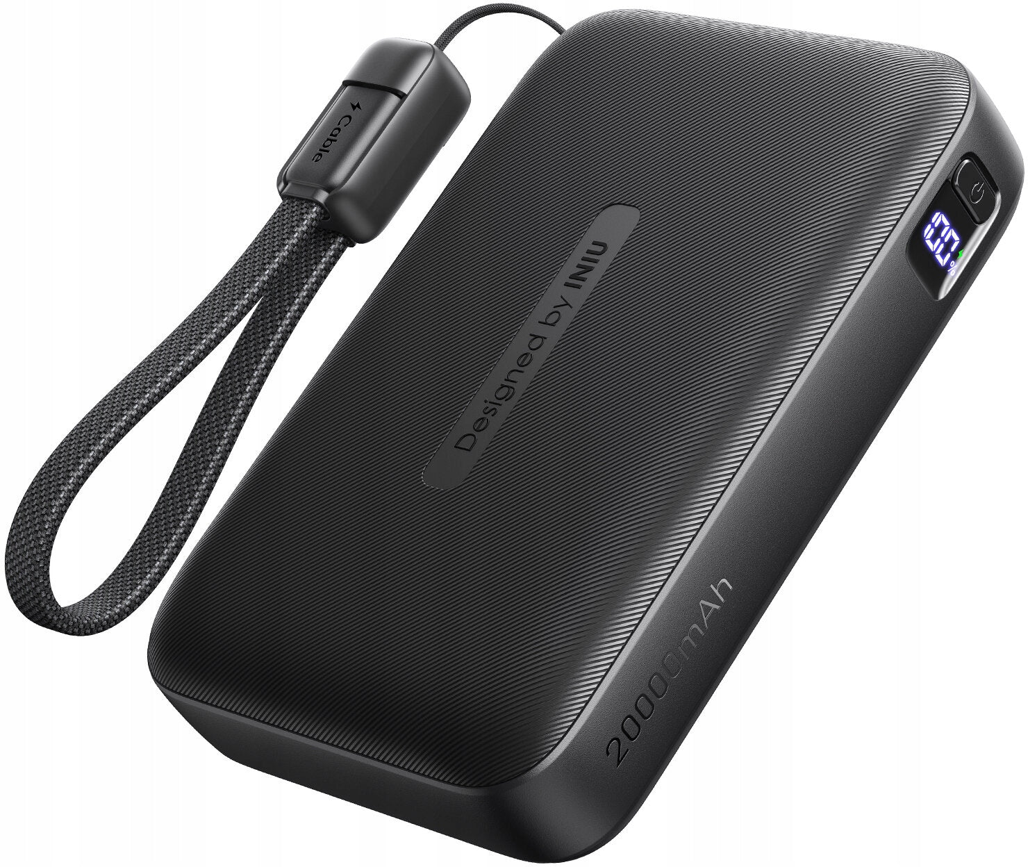 Powerbank INIU Pocket Neo 20000 mAh 22.5W Black Ports USB typ C