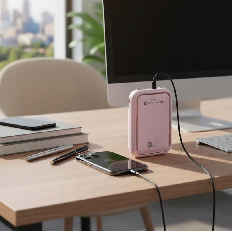 Powerbank Magsafe INDUCTION APPLE 10000 mAh 22.5W PINK FAST CHARGES Packaging status original