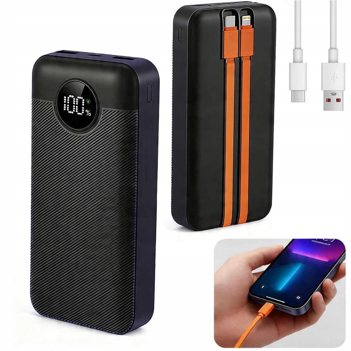 Powerbank POLION fast charging 22.5W 26800mAh USB-C USB-A PD4.0 QC4.0