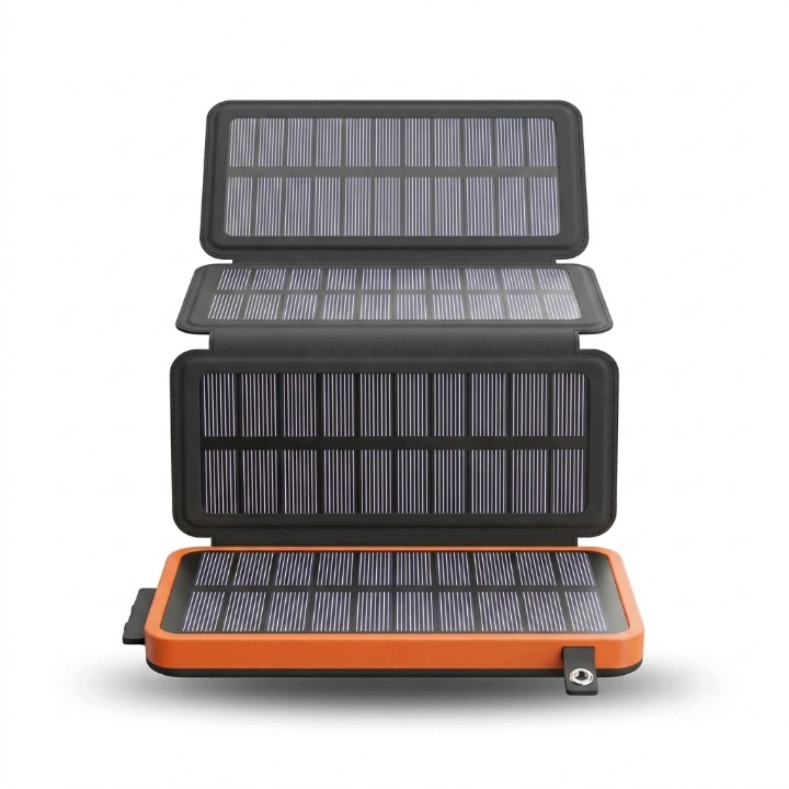 Powerbank Solar 25000mAh Waterproof LED Flashlight 4 Panels