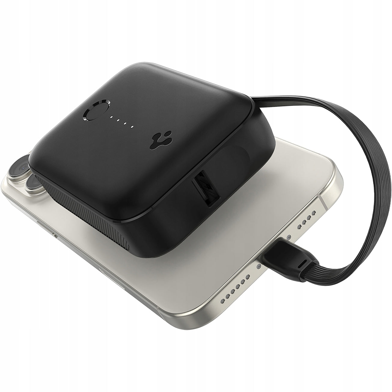 Powerbank Spigen 10000mAh 30W USB-C USB-A small compact with handle, lightweight