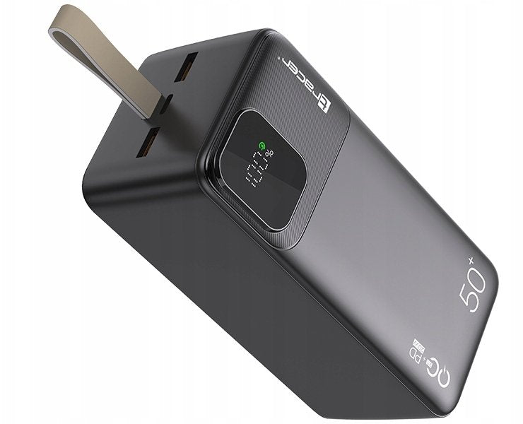 Powerbank TRACER Prime-V5 50000mAh QC22.5W+PD20W TRABAT47825 Black Battery capacity 50000 mAh