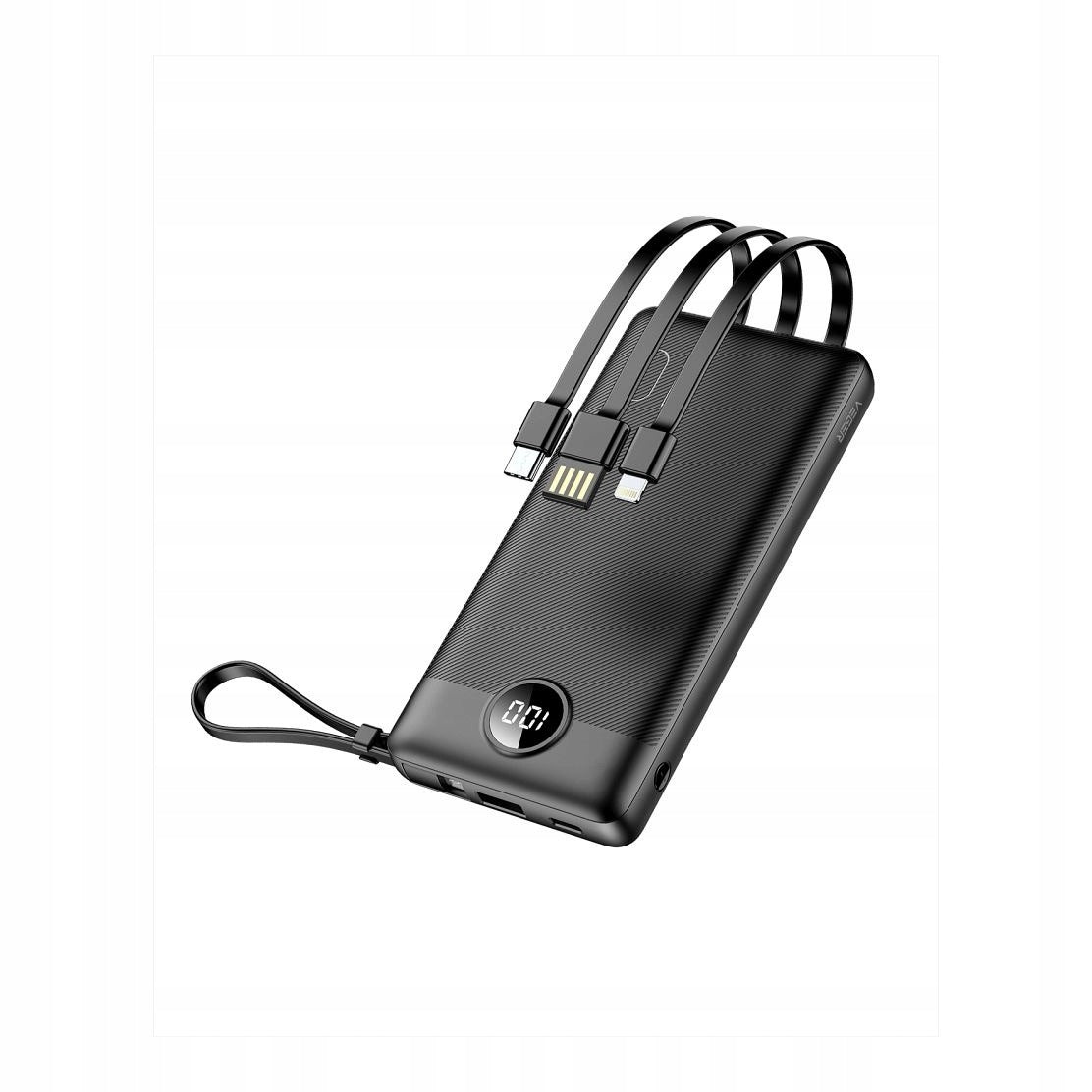 Powerbank VEGER C10 10 000 mAh (Micro, USB-C, for iPhone) black